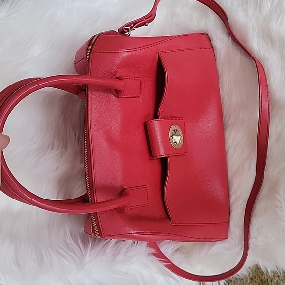 kate spade Handbags - Kate Spade Red Leather Satchel